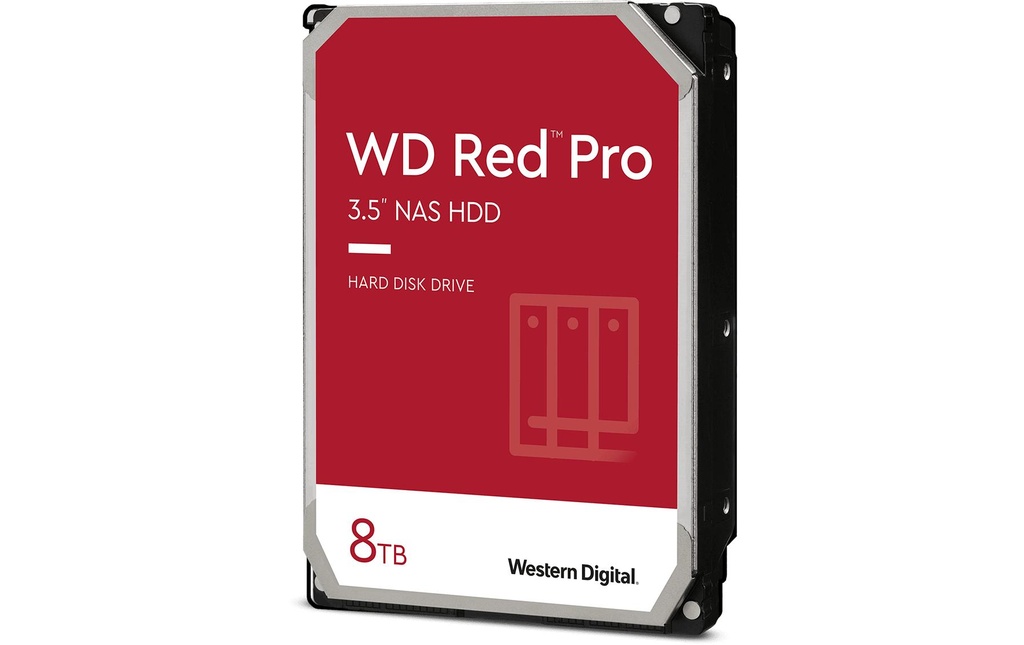 Western Digital Disque dur WD Red Pro 3.5 SATA 8 TB