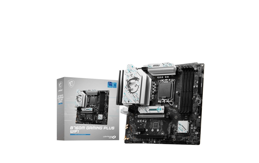 MSI Carte mère B760M Gaming Plus WiFi