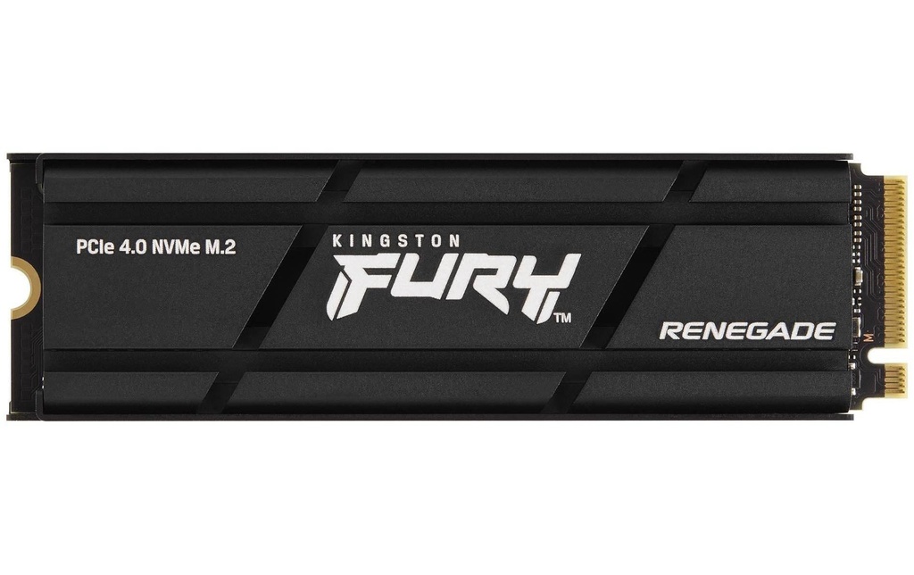 Kingston SSD FURY Renegade M.2 2280 NVMe 4000 GB  Heatsink