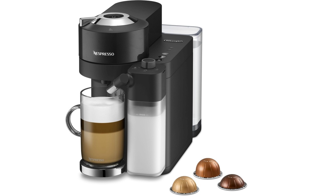 De'Longhi Machine à café Nespresso Vertuo Lattissima ENV300.B Noir