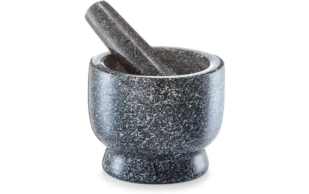 Zeller Present Mortier et pilon 12 cm, Granit