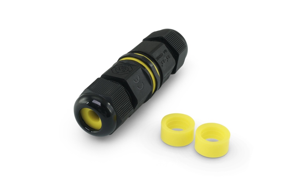 Alpha Elettronica Manchon de raccordement Double IP68, 9 - 12 mm