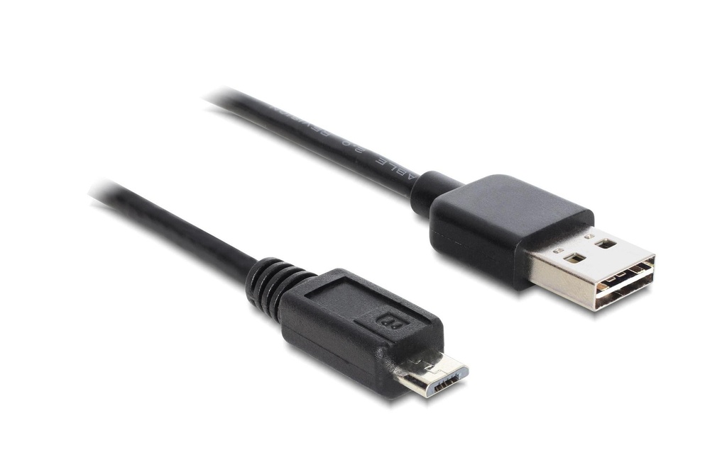 Delock Câble USB 2.0 EASY-USB USB-A - Micro-USB B 0.5 m