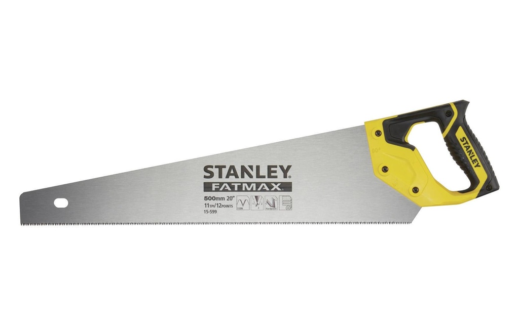 Stanley Scie à main fin, 500 mm
