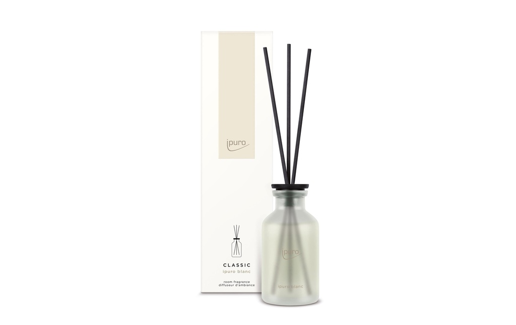 ipuro Bâtonnets parfumés Blanc 75 ml