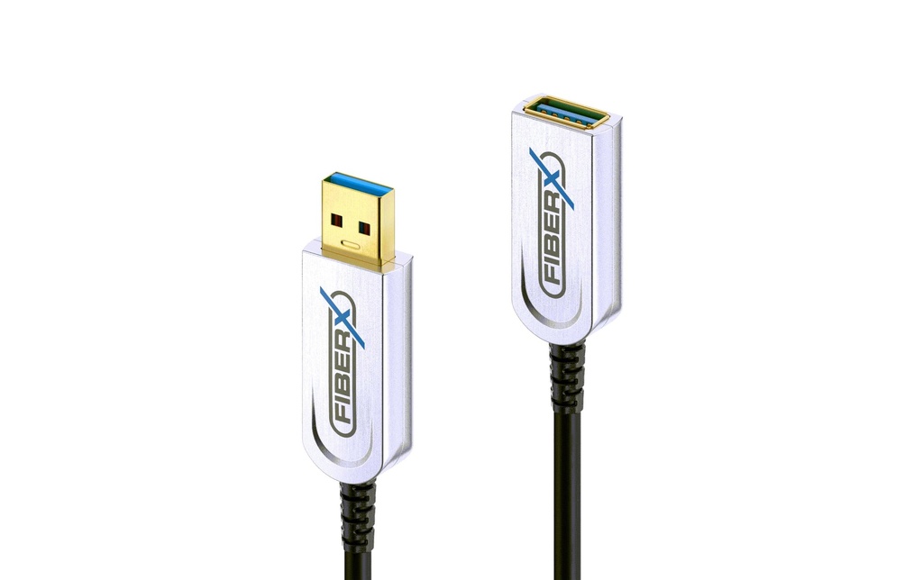 PureLink FiberX Câble de prolongation USB 3.1 FX-I650 AOC USB-A - USB-A 15 m