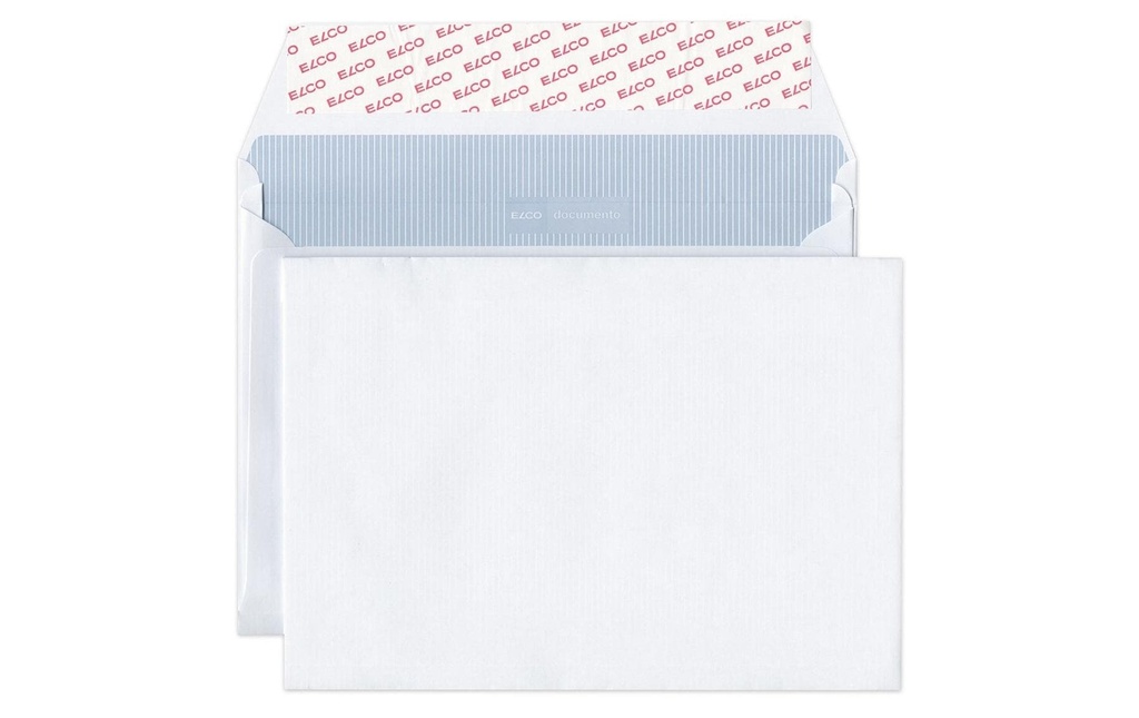 ELCO Enveloppes Documento B5 blanc (250 pces)