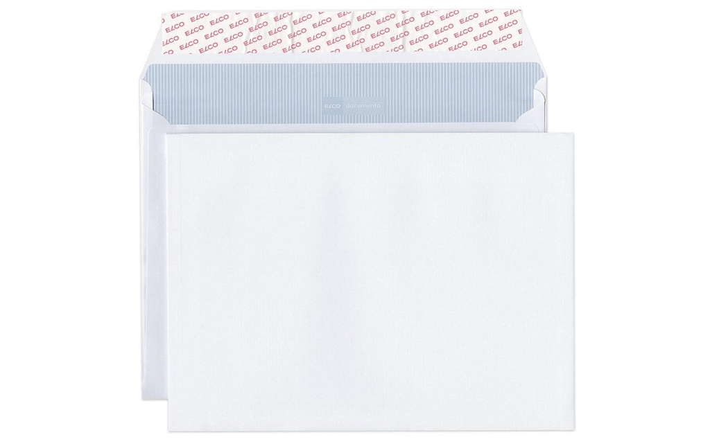 ELCO Enveloppes Documento C4 blanc (200 pces)