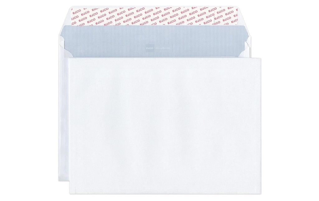 ELCO Enveloppes Documento B4 blanc (200 pces)