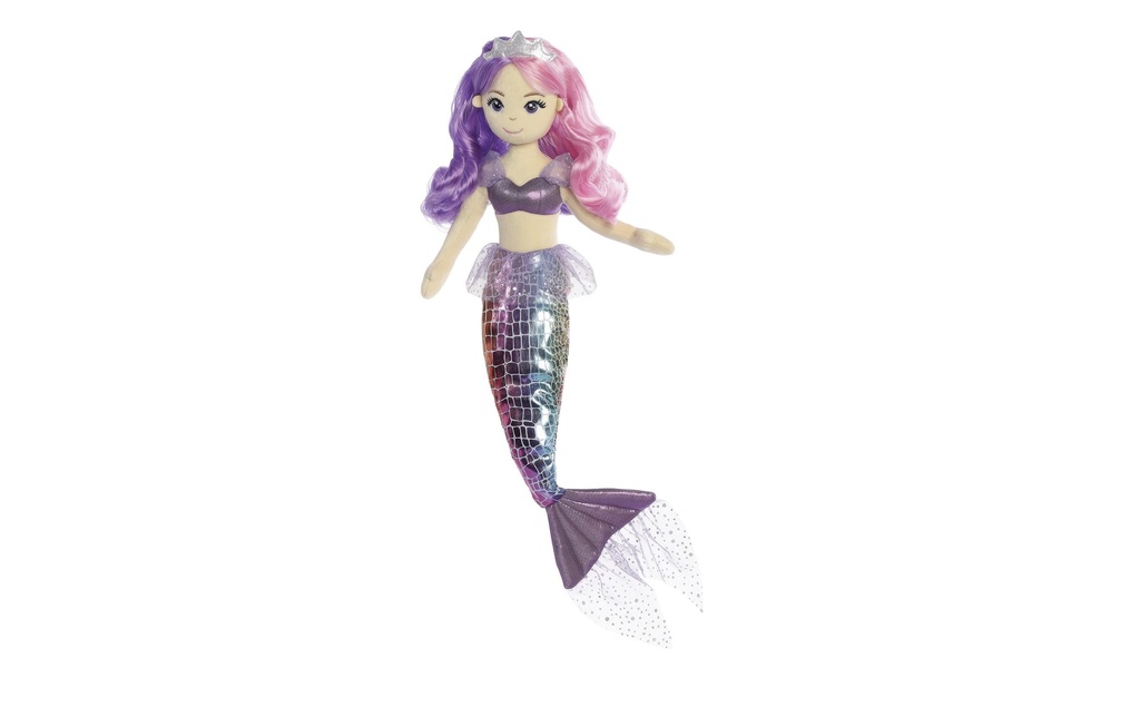 AURORA Peluche Sea Sparkles Pastel Sea Iris 46 cm