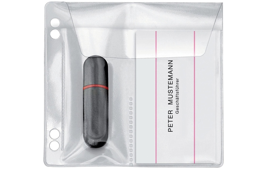 Büromaterial Pochette transparente USB Transparent