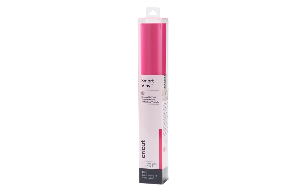 Cricut Film de vinyle Smart détachable 33 x 91 cm, 1 Pièce/s, Rose