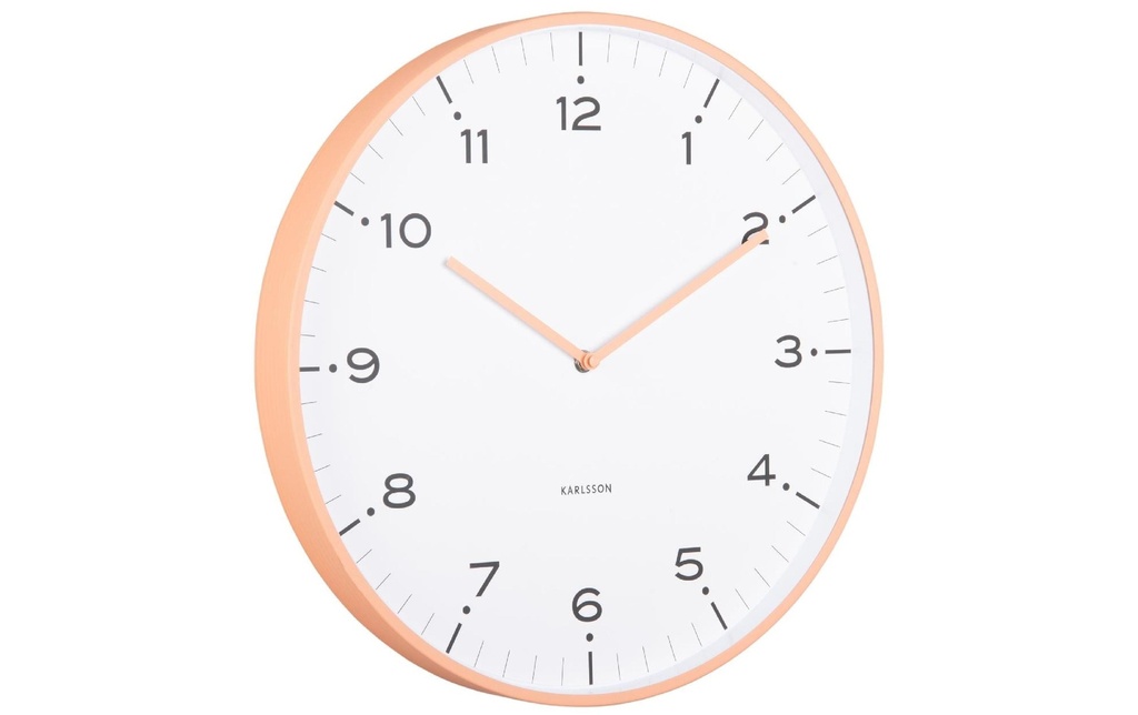 KARLSSON Horloge murale Circus Rings Peach orange