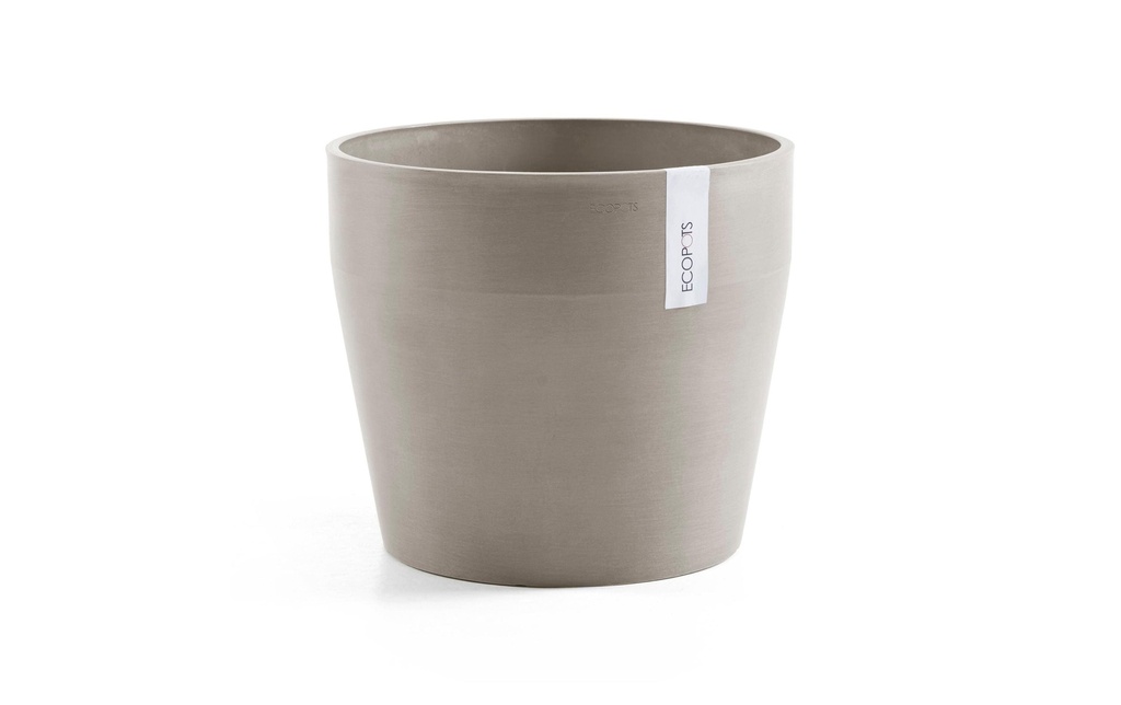 Ecopots Pot de fleur Sankara Ø 40 cm Taupe