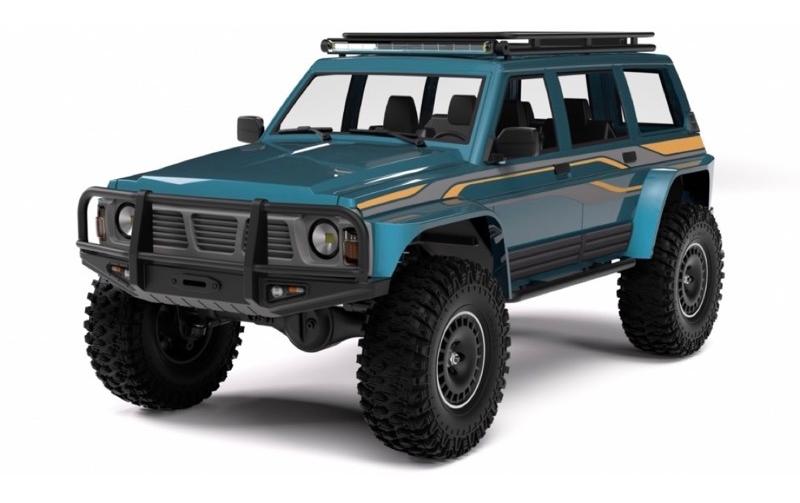 Absima Crawler CR4.4 PATROL bleu clair, 4WD, ARTR, 1:10