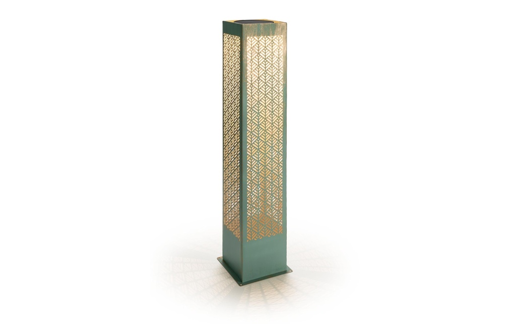 STT Photophore Solar Antic Pillar Sofia, 78 cm, Aqua