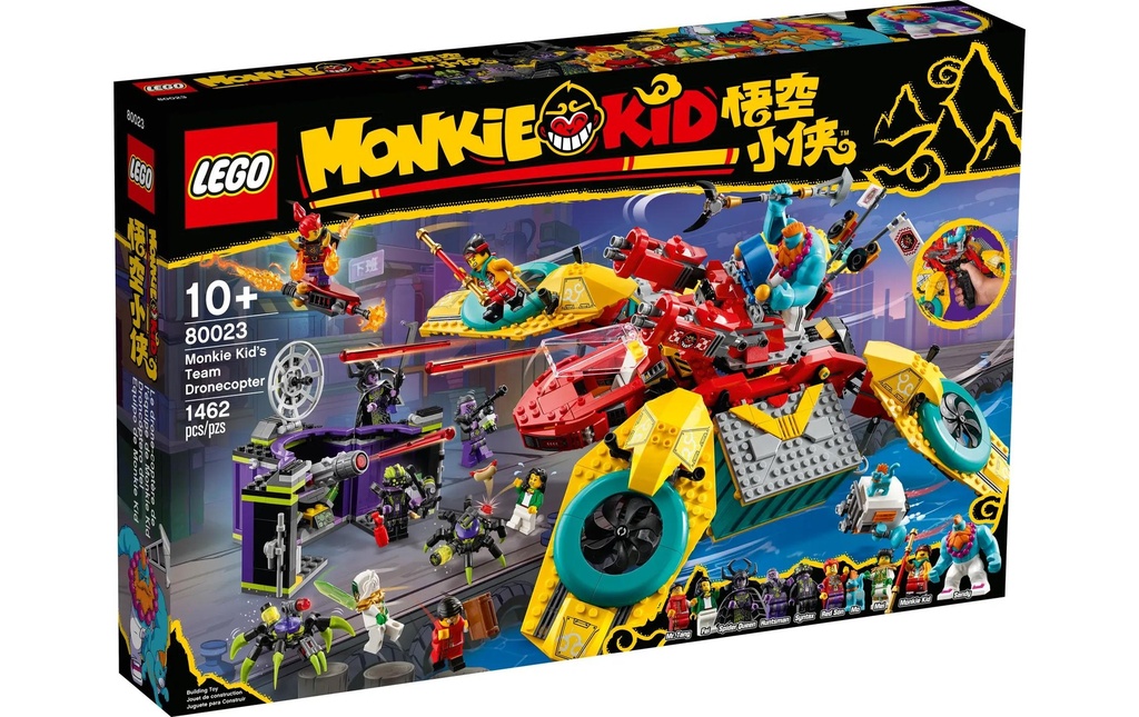 LEGO® Monkie Kid Le drone-coptère de l’équipe de Monkie Kid 80023