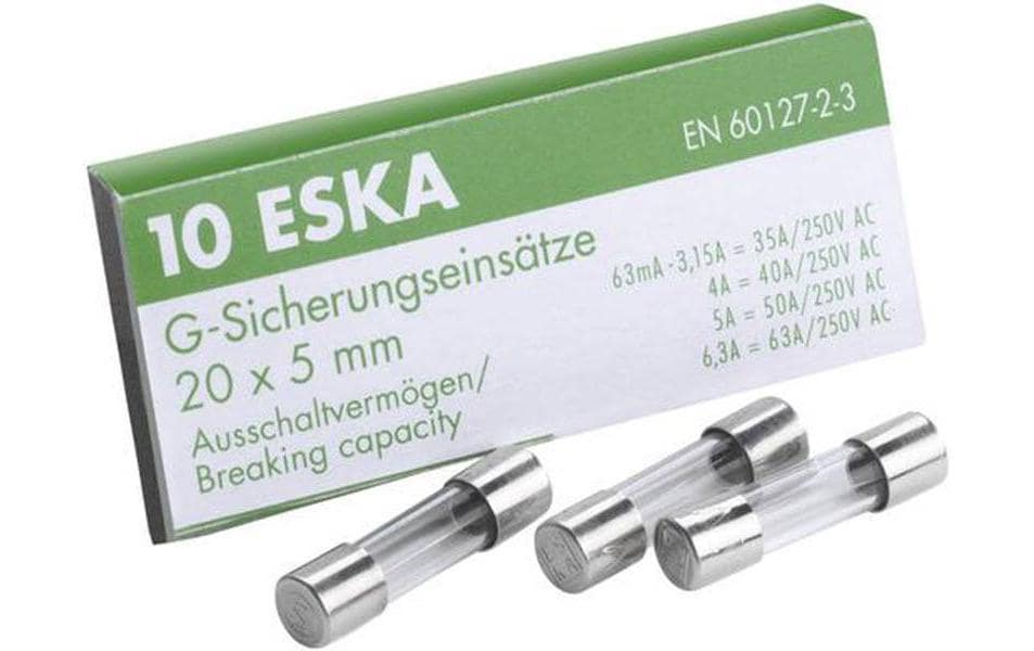 Elektromaterial Fusible ESKA 5 x 20 FST 1.6
