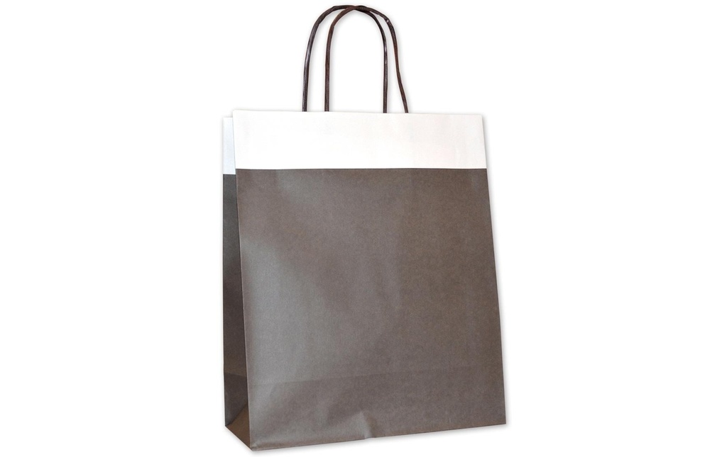 [387430113] ELCO Sac cadeau 35 x 13 x 31 cm, 25 Pièce/s, Argenté/Brun