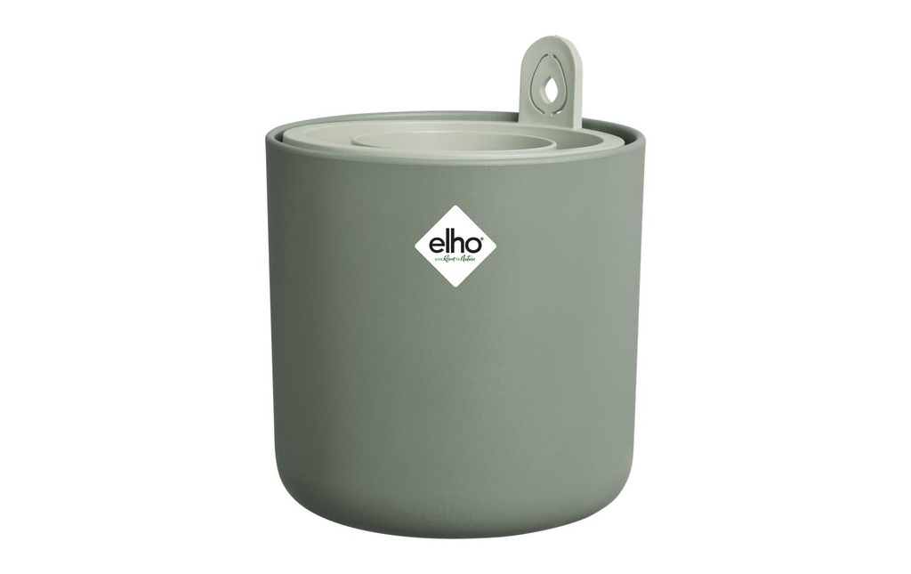 Elho Pot à herbes aromatiques Amazing Avocado Pot 12 cm Vert