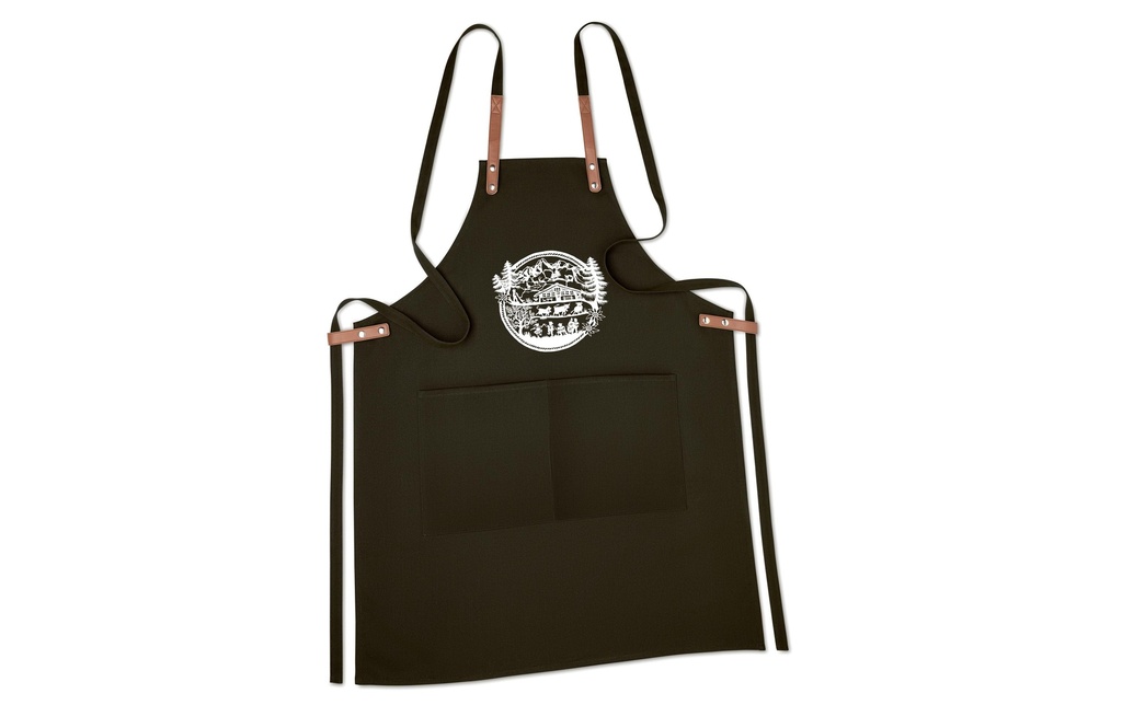 Trendform Tablier de cuisine Swiss Tradition Noir