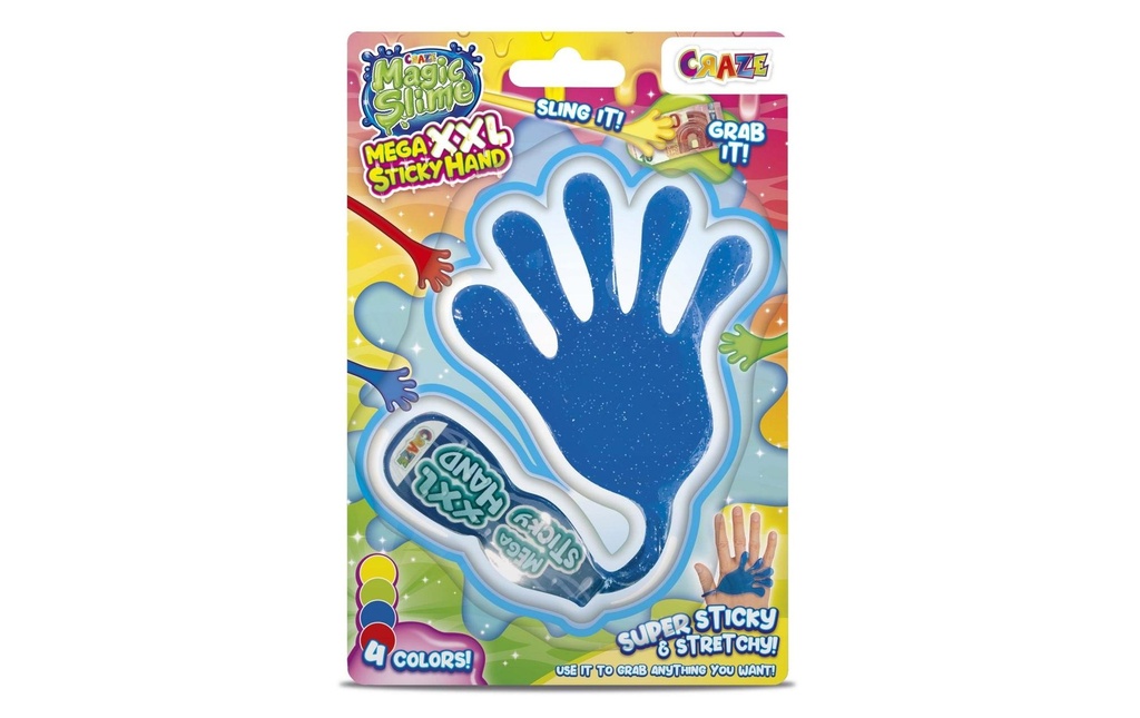 Craze Magic Slime Mega XXL main à claquer Assorti