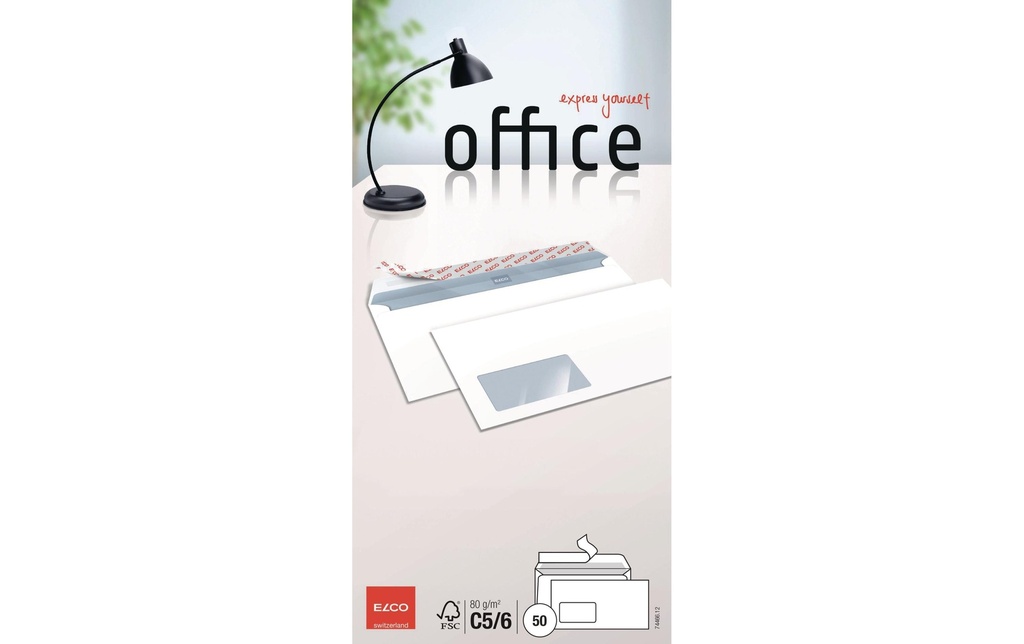 ELCO Enveloppes Office C5/6 f.g. (50 pces)