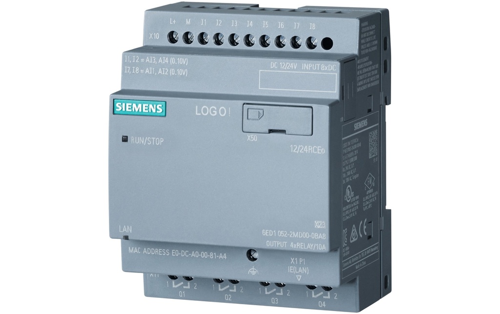 Siemens LOGO! 8.4 12/24RCEO Dispositif de base