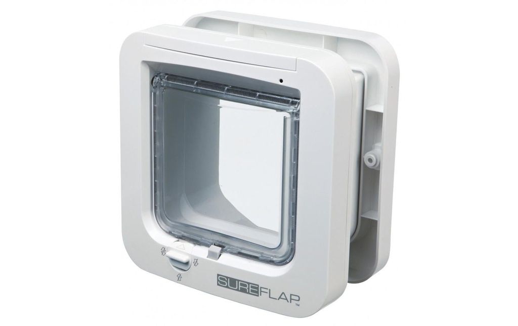 SureFlap Chatière avec reconnaissance par micropuce blanc
