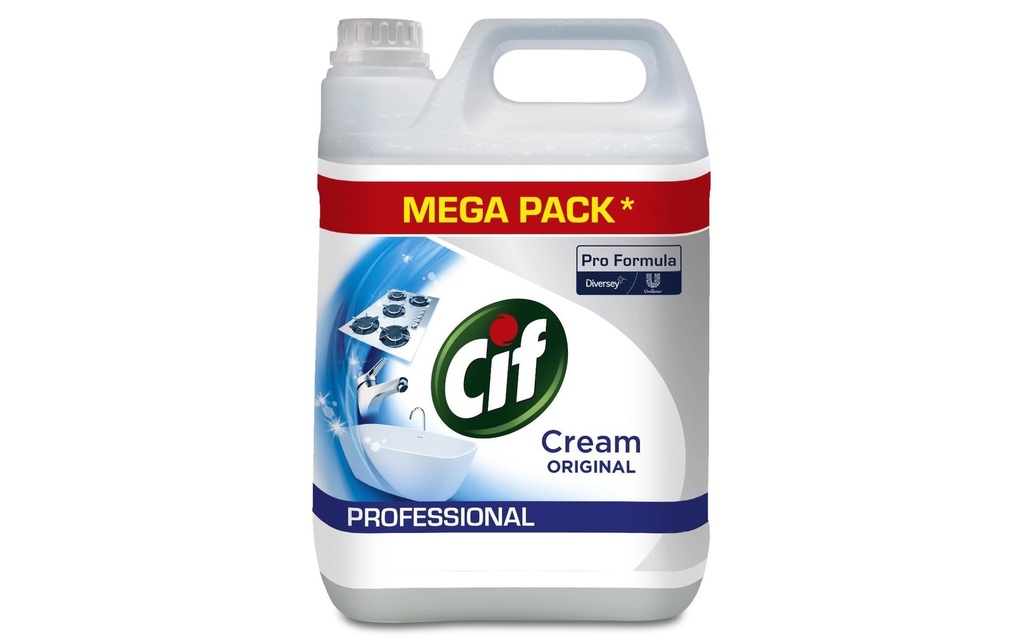 Diversey Pro Formula Nettoyant pour cuisine Cif Professional Cream 5 l