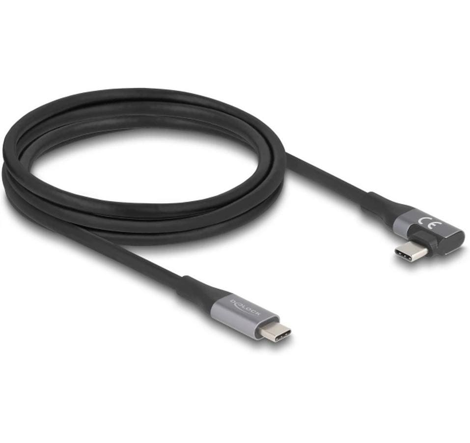 Delock Câble USB4 20 Gbps PD 3.1 240 W USB-C - USB-C 2 m
