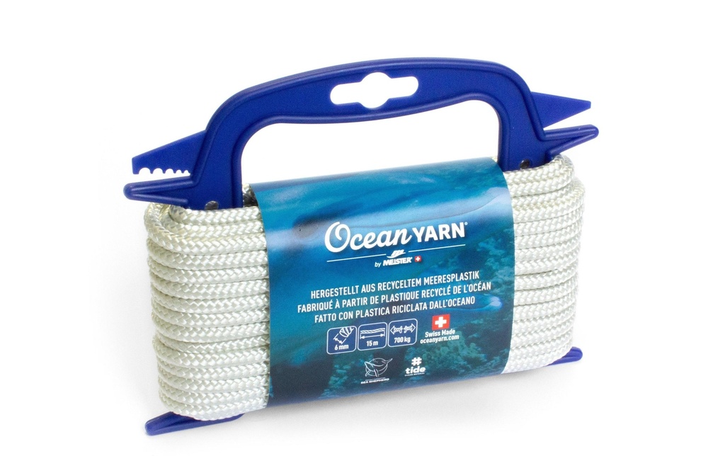 Meister Corde OceanYarn Ø 6 mm, 15 m, 700 kg, Blanc