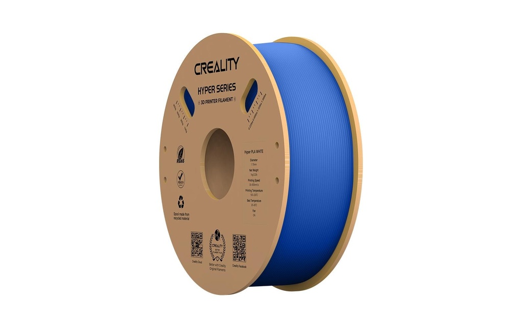 Creality Filament PLA Hyper, Bleu, 1.75 mm, 1 kg