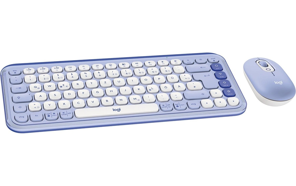 Logitech Ensemble clavier-souris POP Icon Combo Lilac