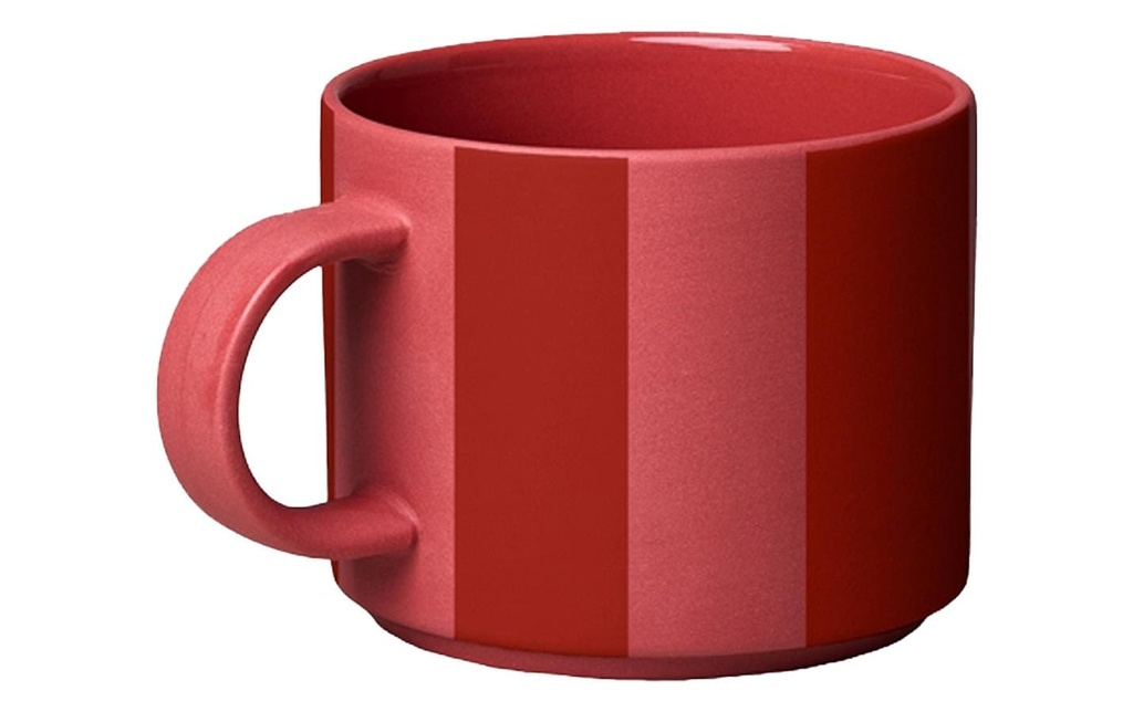 Chic Mic Tasse à café Bonne humeur 280 ml, 1 Pièce/s, Salsa rayé