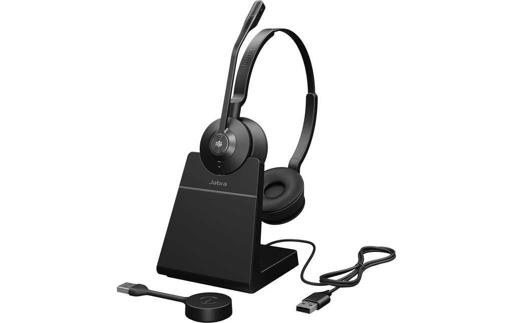 Jabra Casque avec micro Engage 55 SE MS Stereo USB-A/C, station de chargement incluse