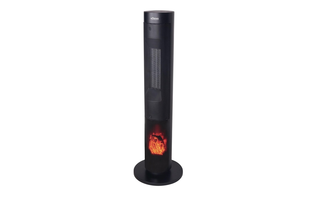 Koenig Radiateur en céramique Fireplace 2000 W