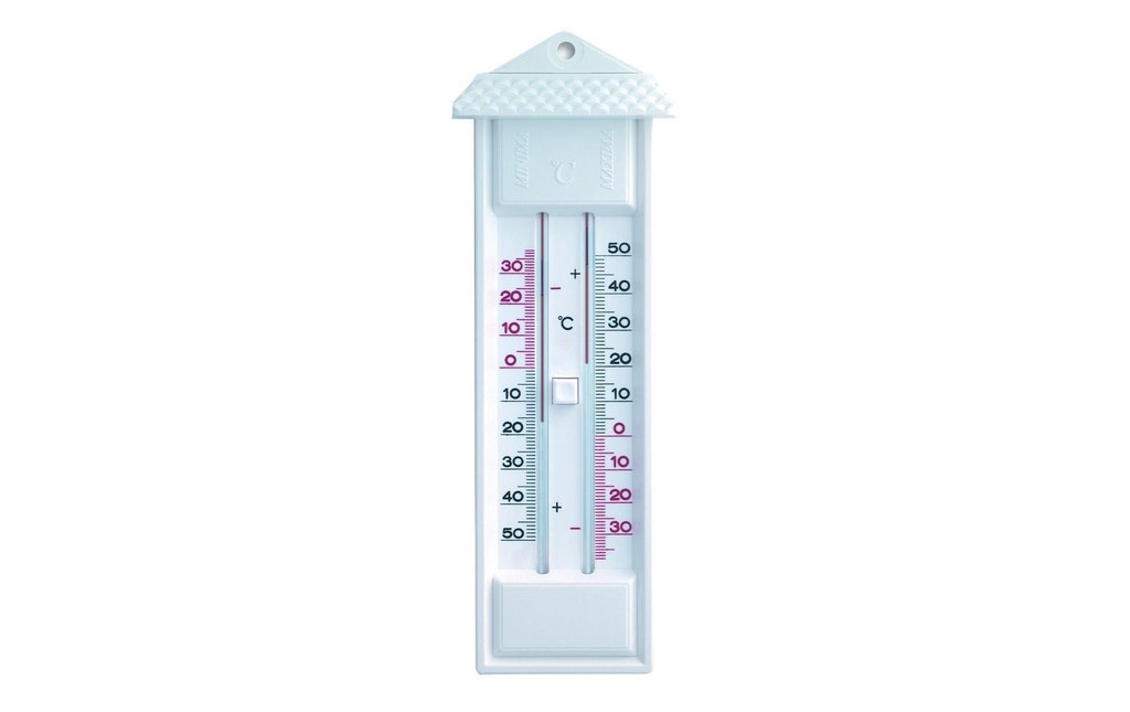 TFA Dostmann Thermomètre Maxima-Minima, Blanc