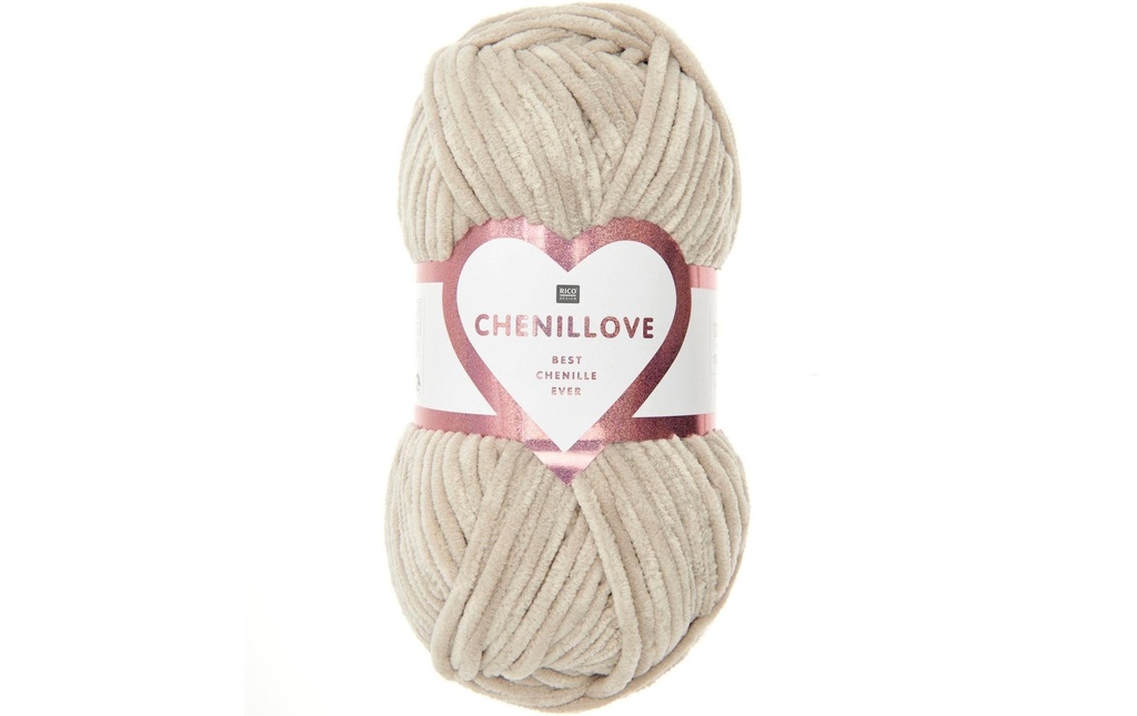 Rico Design Laine Chenillove 100 g, Nature