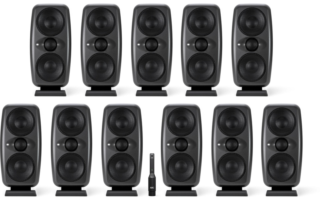 IK Multimedia Moniteurs de studio iLoud MTM MKII Immersive Bund Noir