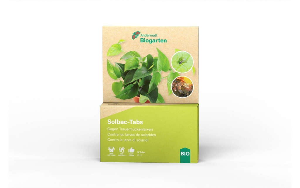 Andermatt Biogarten Protection des plantes BIO Solbac Tabs, 9 pièces