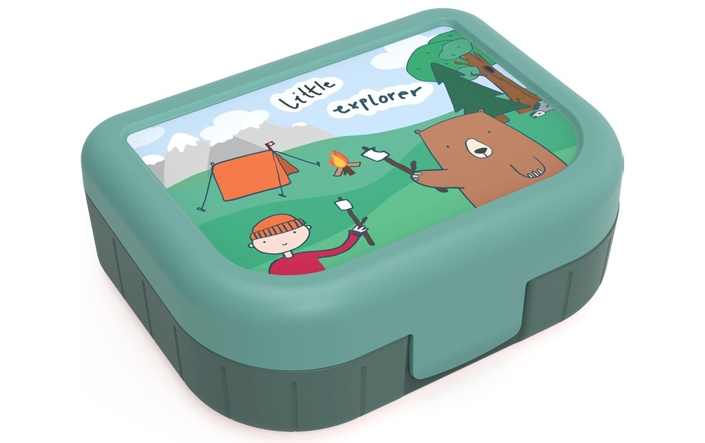 Rotho Boîte casse-croûte Memory Kids Explorer Vert