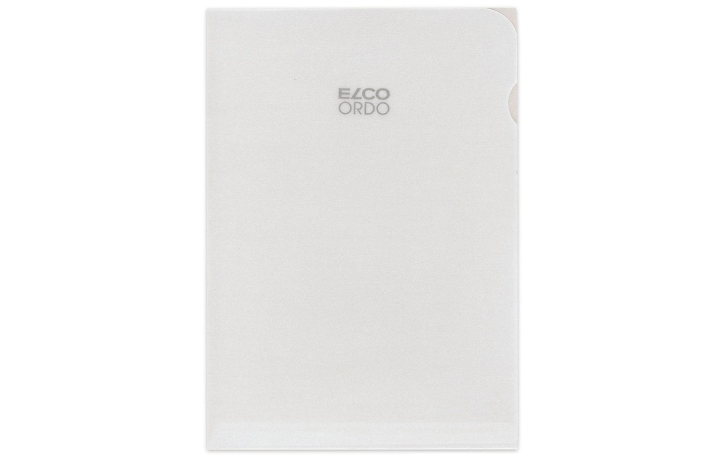 ELCO Ordo transparent se.impr. blan (100 pces)