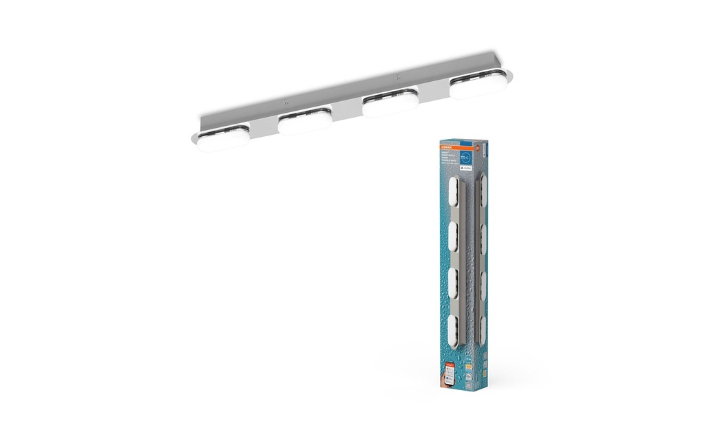 OSRAM Lampe de salle de bains SMART+ Matter Orbis Wall Duplo, 580 mm, TW