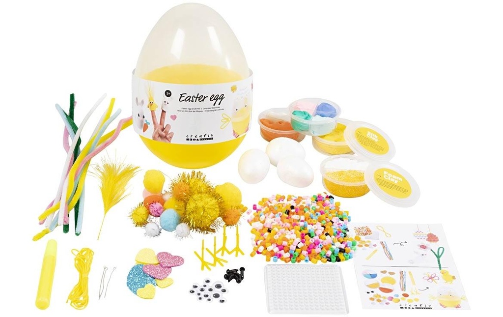 Creativ Company Kits de bricolage Kit de décoration Mix de Pâques