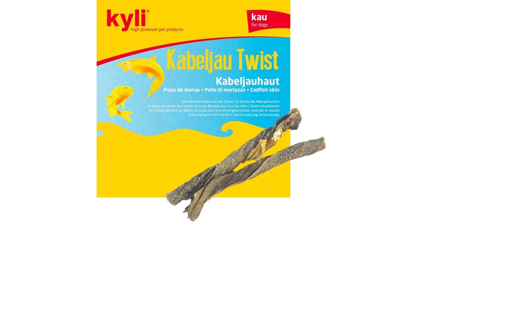 kyli Produit à mâcher  Morue Twist, 100 g