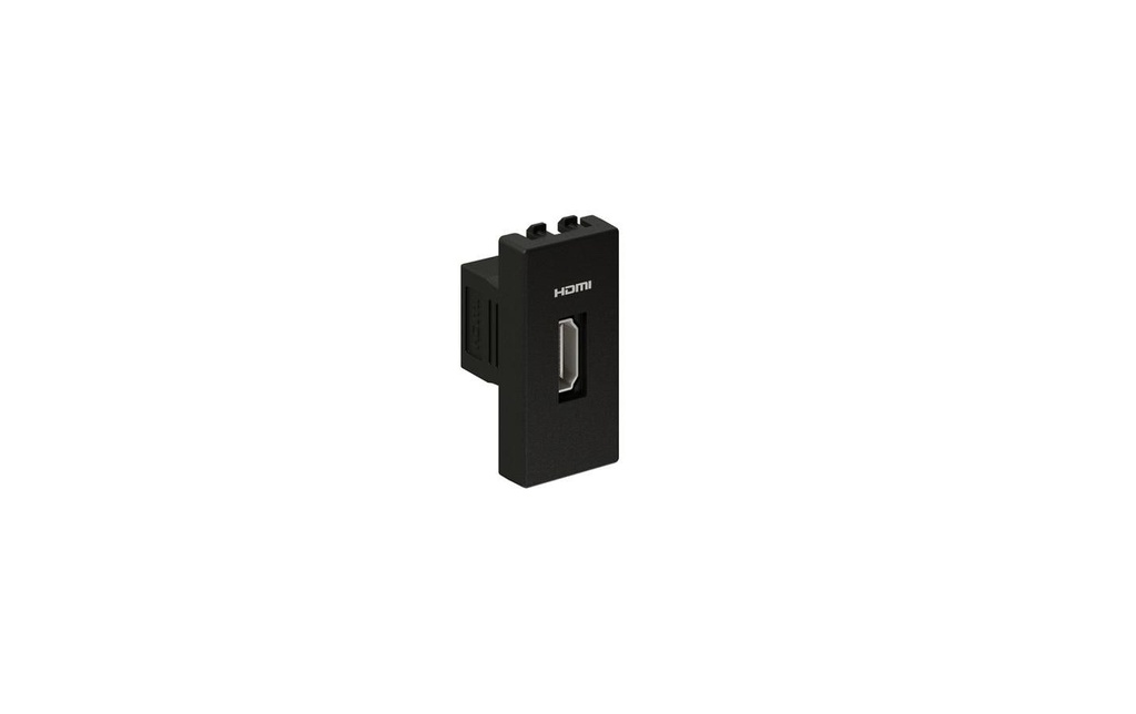 max connect Adaptateur 45 x 22,5 mm, 1x HDMI 2.0, anthracite