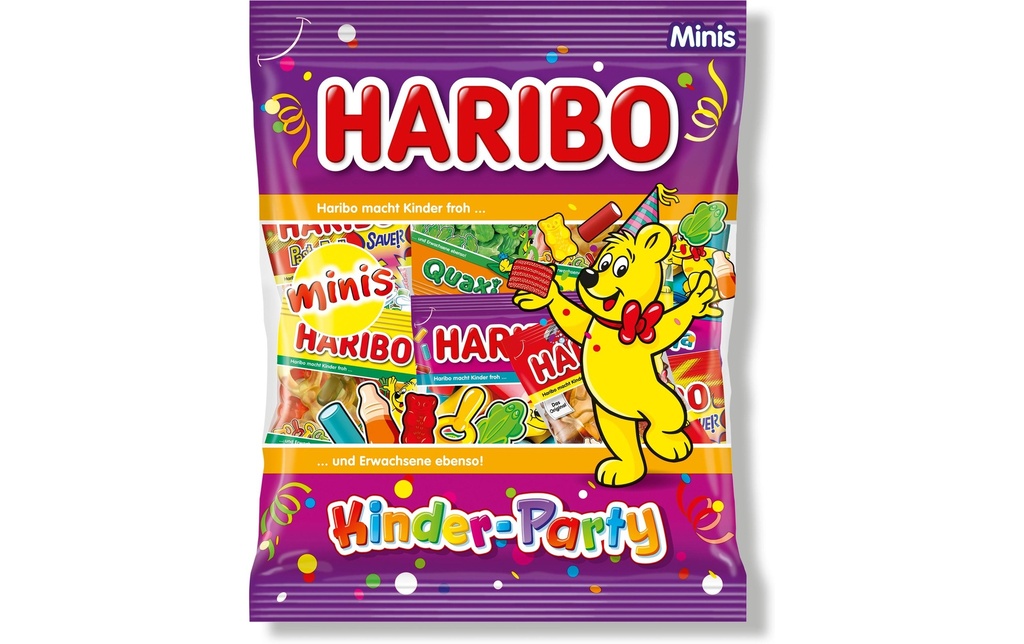 Haribo Bonbons gommeux Sacs de fête pour enfants 250 g