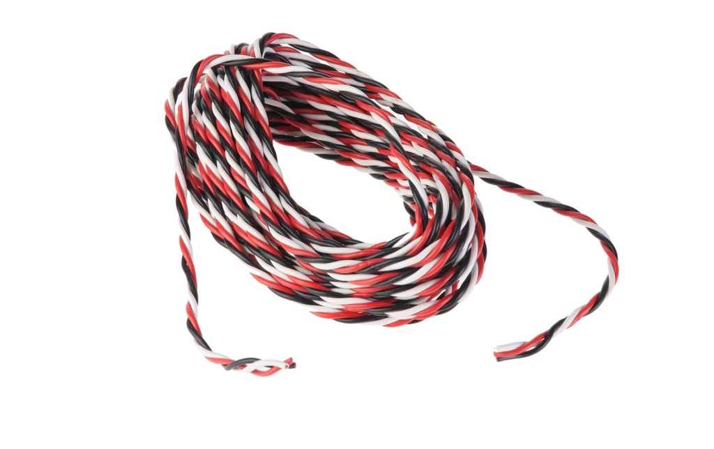 Muldental Câble de servo Futaba 0,14 mm² 5 m sans fiche/prise de courant