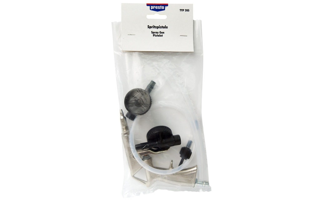 Presto Pistolet à peinture pour bas de caisse 205